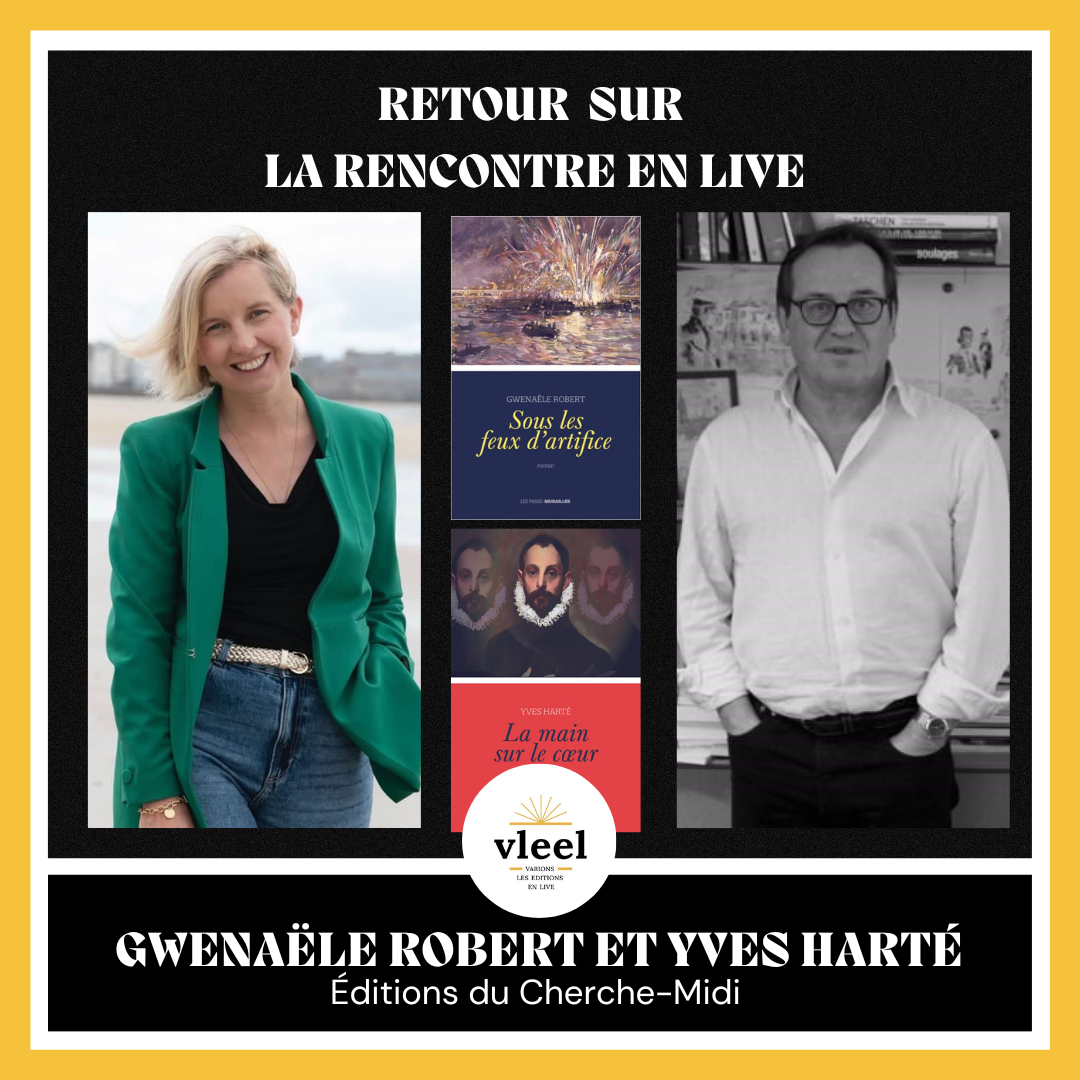 Compte rendu de la Rencontre littéraire en ligne avec Gwenaële Robert et Yves Harté