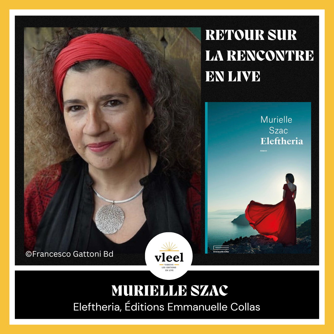 Rencontre littéraire avec Murielle Szac