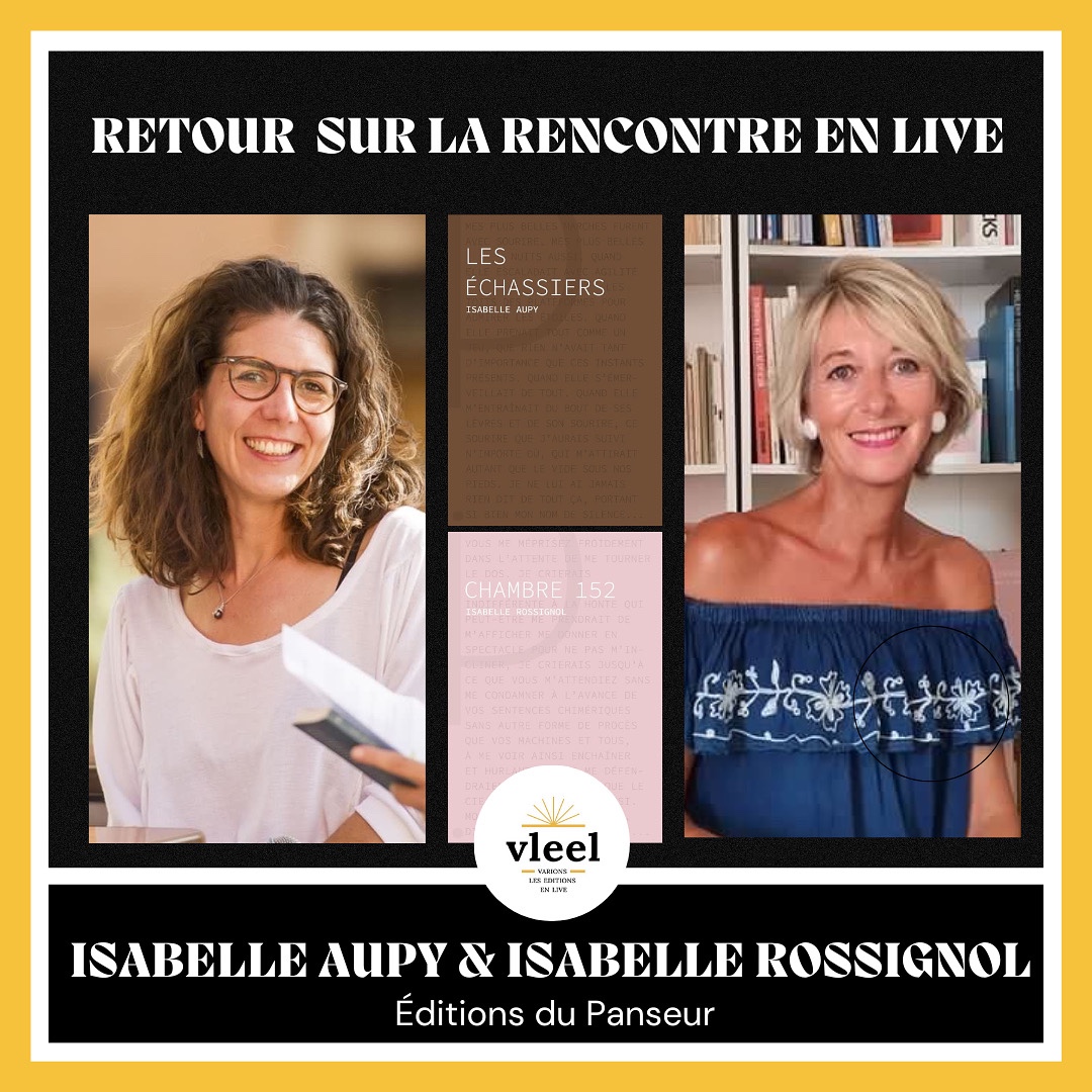 Rencontre littéraire avec Isabelle Aupy et Isabelle Rossignol