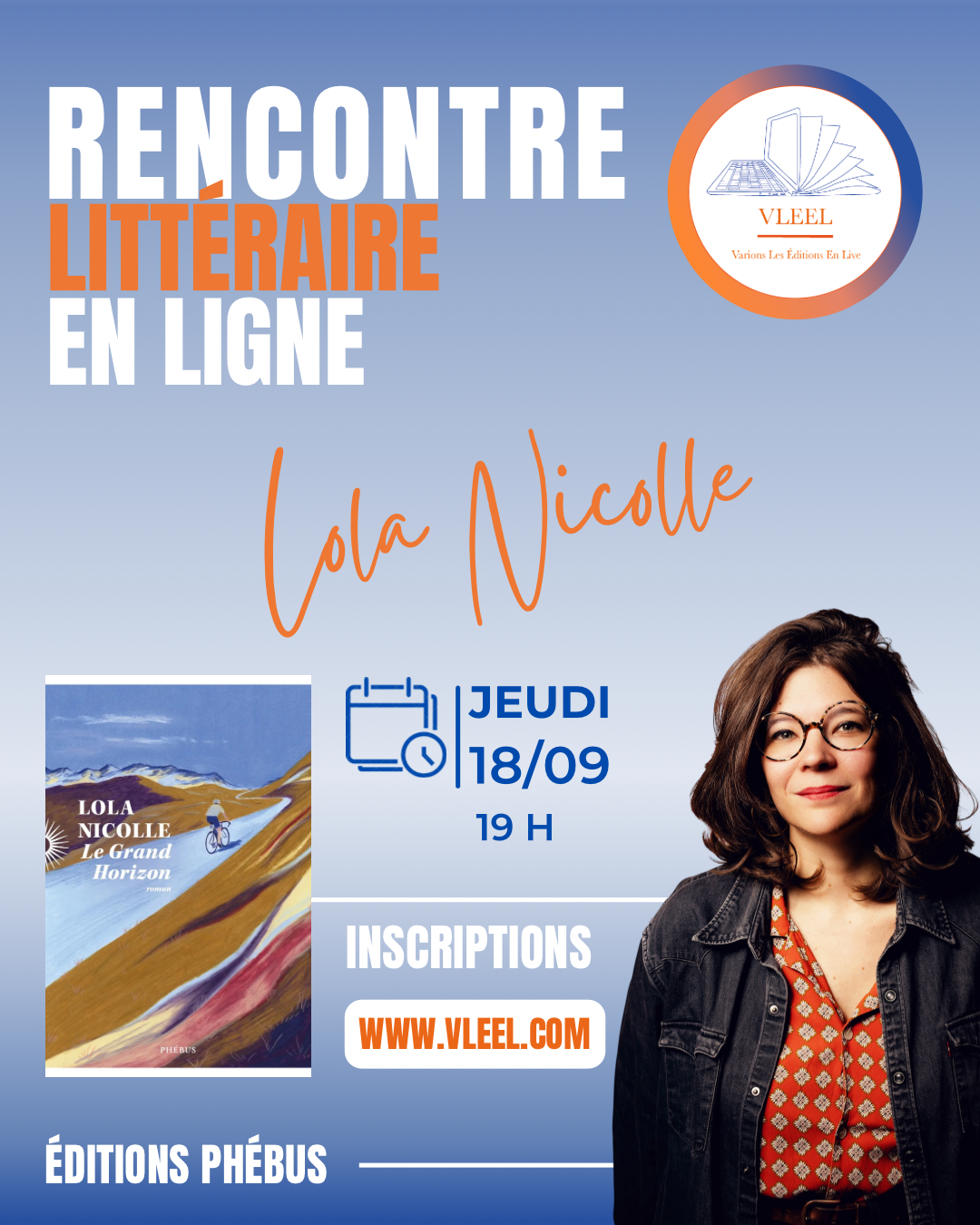 Rencontre littéraire Lola Nicolle