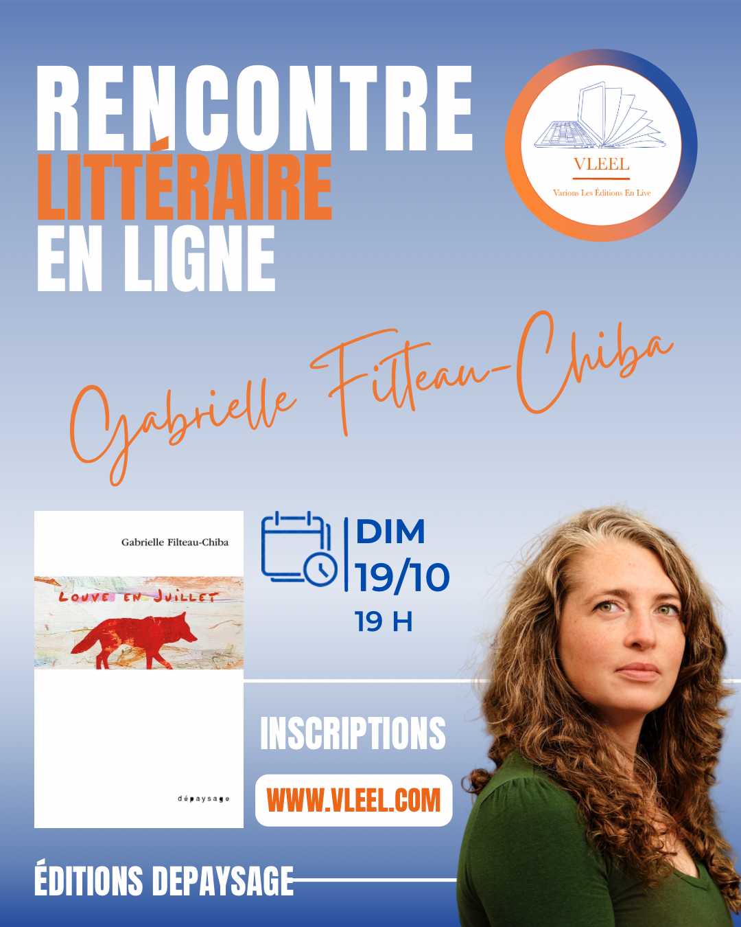 Rencontre littéraire Gabrielle Filteau-Chiba