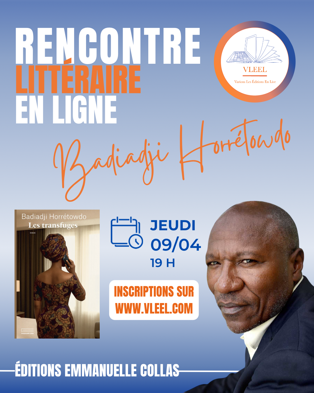 Rencontre littéraire Badiadji Horrétowdo