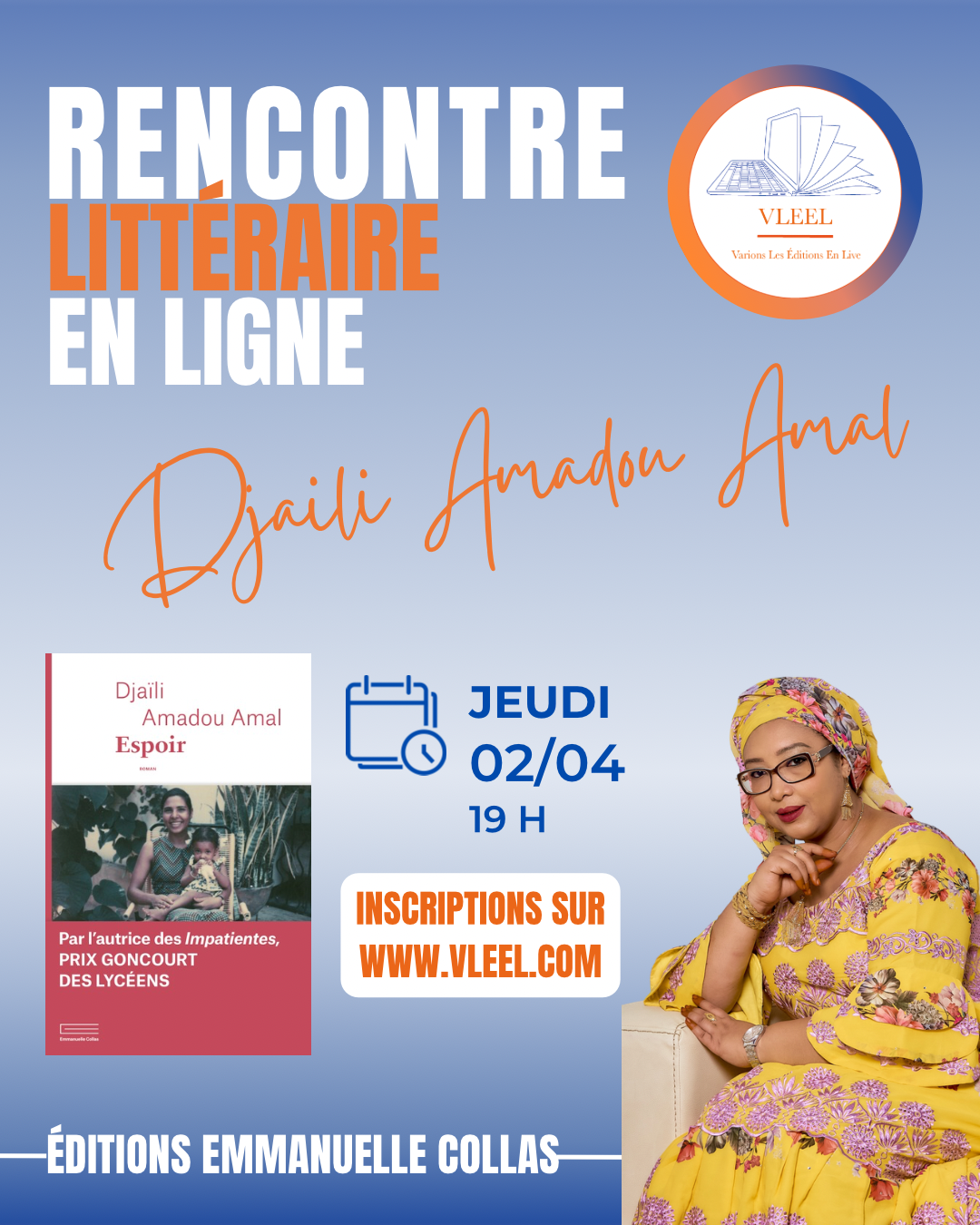 Rencontre littéraire Djaili Amadou Amal