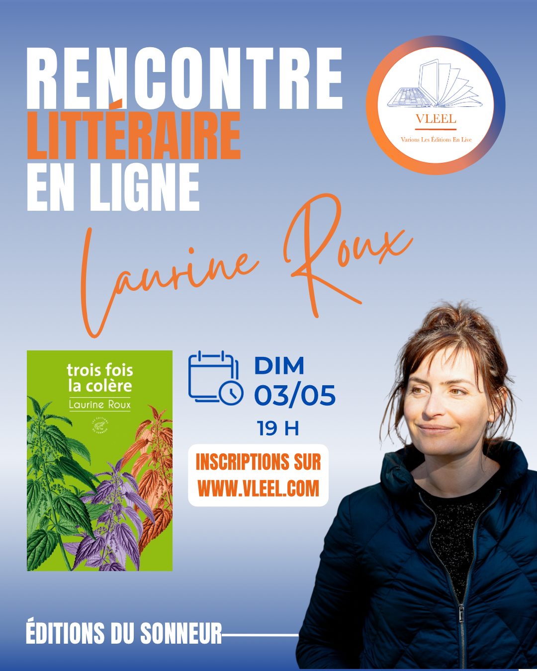 Rencontre littéraire Laurine Roux