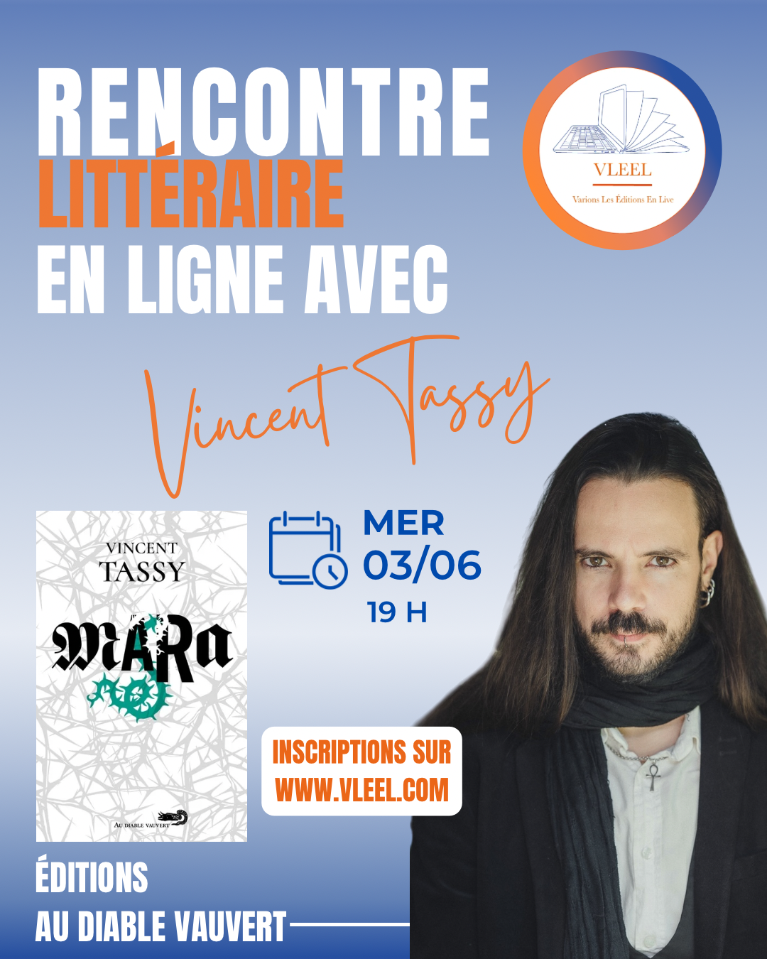 Rencontre littéraire Vincent Tassy