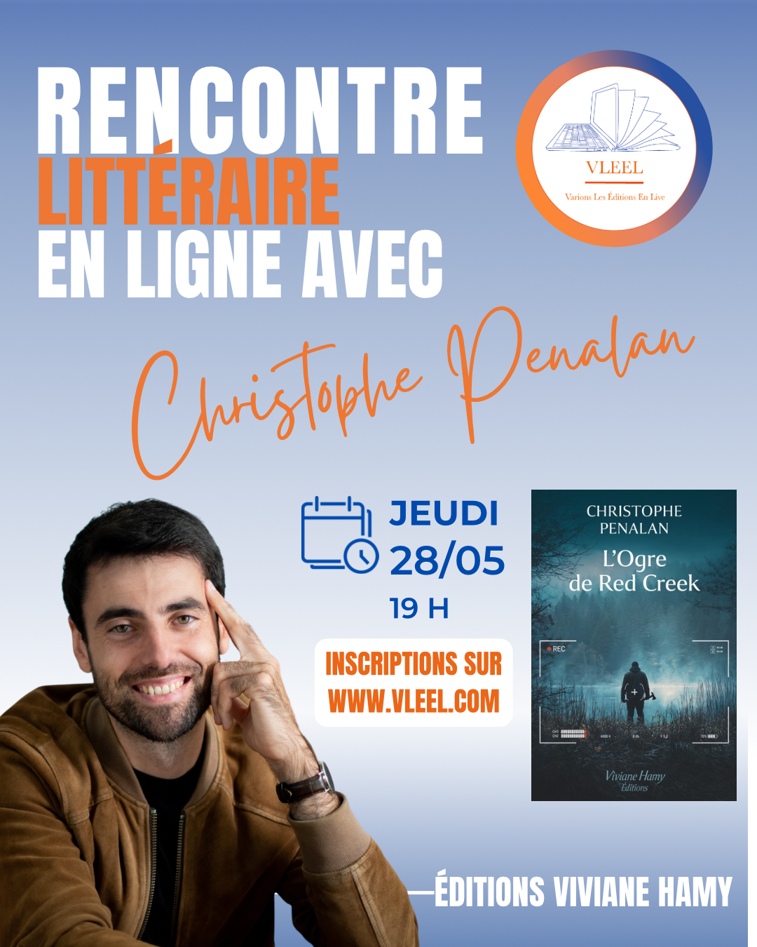 Rencontre littéraire Christophe Penalan