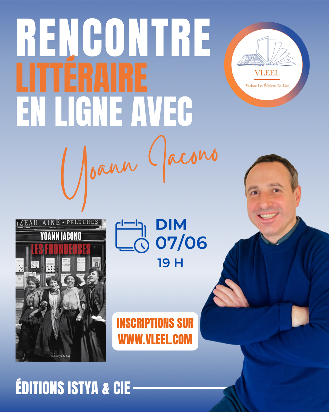 Rencontre littéraire Yoann Iacono